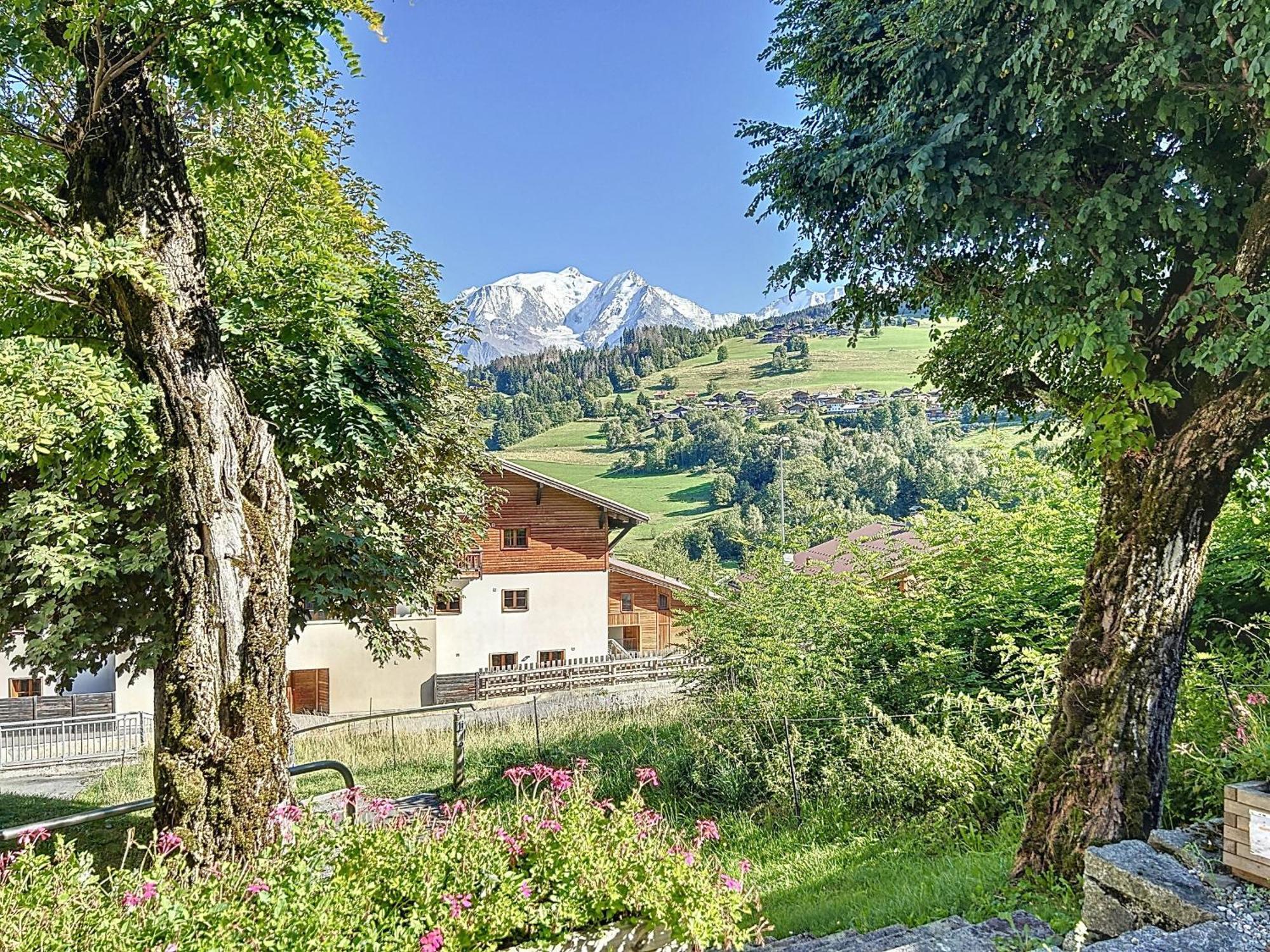 Bel Apt Au Centre De Combloux Avec Jardin, Balcon, Wifi Et Parking A 300M Des Commerces - Fr-1-560-52 Eksteriør bilde