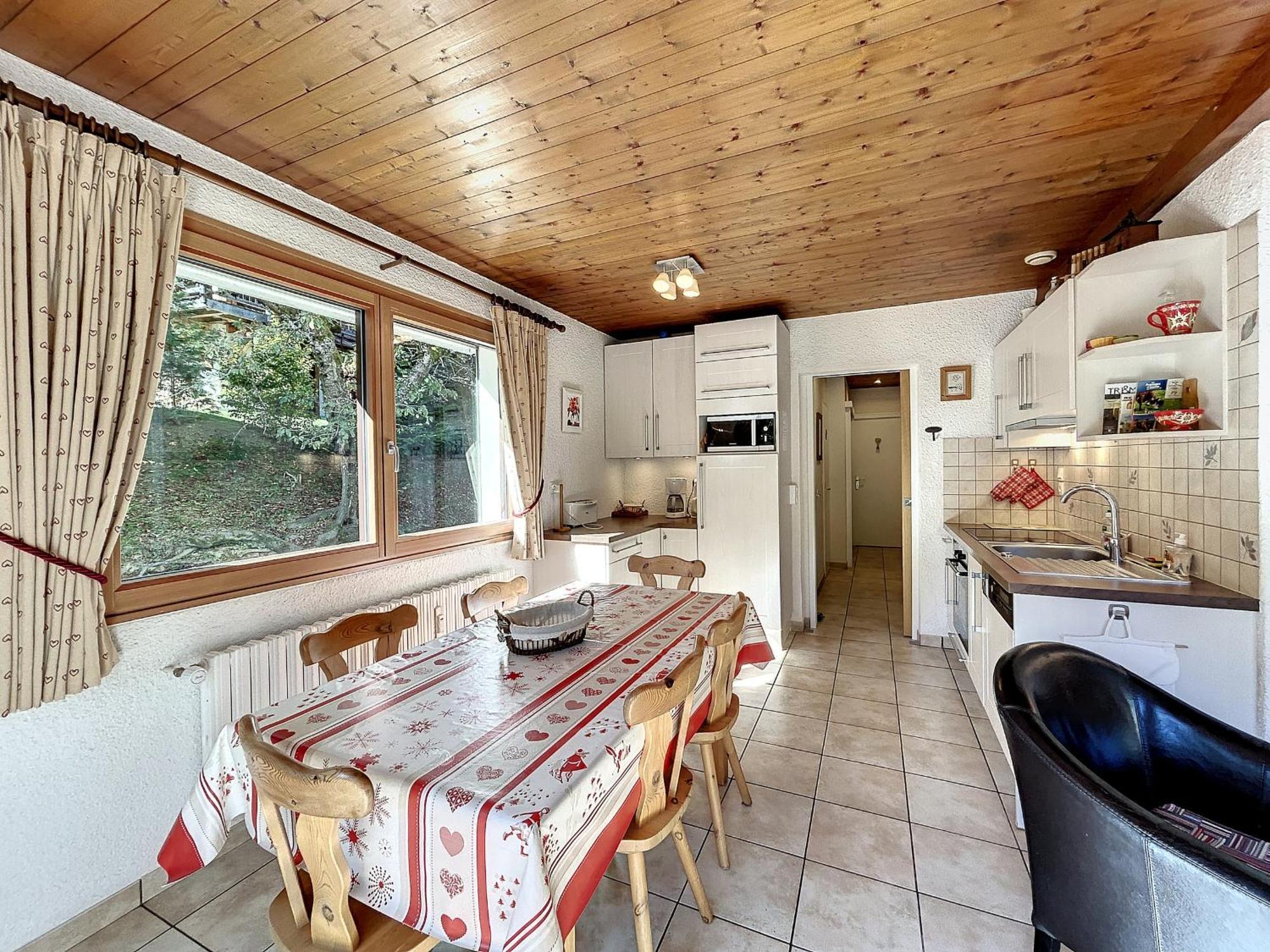 Bel Apt Au Centre De Combloux Avec Jardin, Balcon, Wifi Et Parking A 300M Des Commerces - Fr-1-560-52 Eksteriør bilde